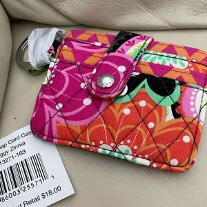 Vera Bradley Women’s Ziggy Zinnia Snap Card Case